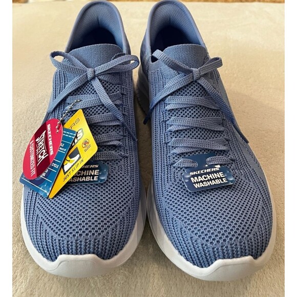 Skechers Slip-Ins Ultra Flex 3.0 Periwinkle Walking Shoes 149710 Size 8.5 NEW - Picture 3 of 10